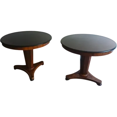Paire de tables conçues par l'architecte Piero Portalupi 1930