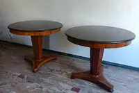 Paire de tables conçues par l'architecte Piero Portalupi 1930