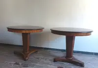 Paire de tables conçues par l'architecte Piero Portalupi 1930