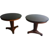 Paire de tables conçues par l'architecte Piero Portalupi 1930