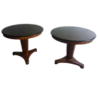 Paire de tables conçues par l'architecte Piero Portalupi 1930