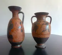 Coppia di vasi Grand Tour 800