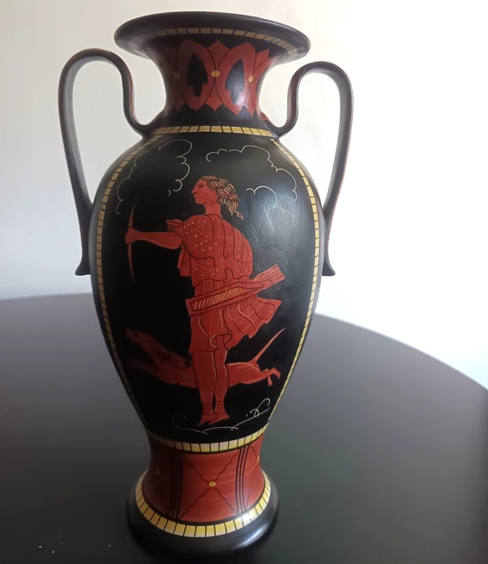 Trittico di vasi Deruta 1930