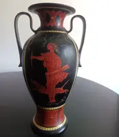 Trittico di vasi Deruta 1930