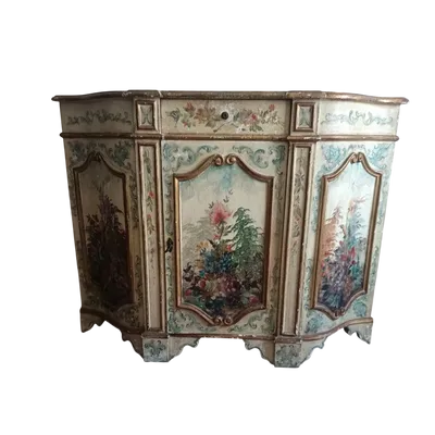 Mobile veneziano laccato inizio XX secolo