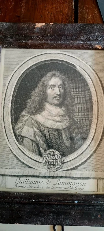 SIX 6 ETCHINGS ANTICE FRANCE 18TH CENTURY -PORTRAITS CHARACTERS-FRAMES