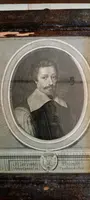 SIX 6 ETCHINGS ANTICE FRANCE 18TH CENTURY -PORTRAITS CHARACTERS-FRAMES