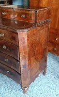 Antique panelled and inlaid chest of drawers 18th century northern italy