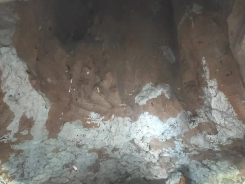 Large terracotta sculpture depicting madonna 17th century rome