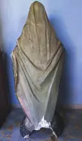 Large terracotta sculpture depicting madonna 17th century rome