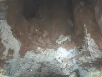 Large terracotta sculpture depicting madonna 17th century rome