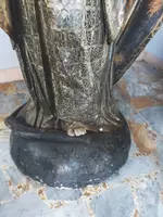 Large terracotta sculpture depicting madonna 17th century rome