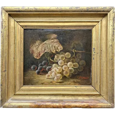 DIPINTO OLIO SU TELA DI JOSEPH-EUGENE GILBAULT 1848-1936