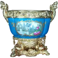 SEVRES PORCELAIN BOWL FROM THE SECOND HALF OF THE 18TH CENTURY