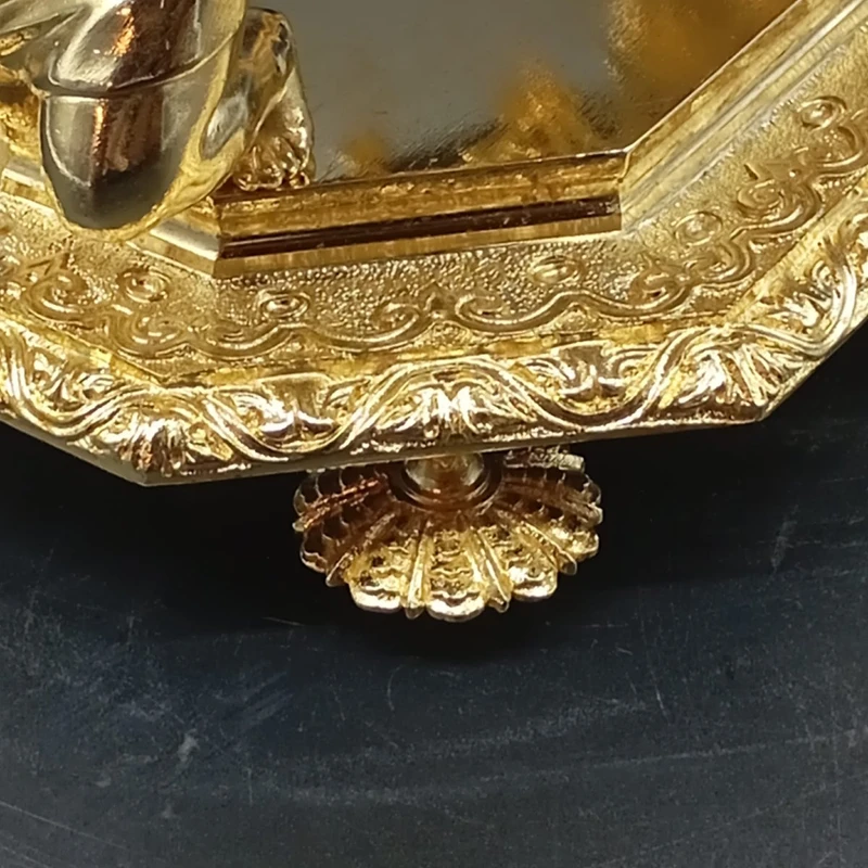 FIORIERA IN BRONZO DORATO DI EPOCA CARLO X