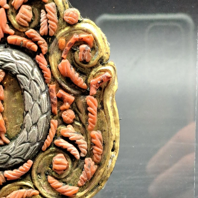 COPPIA DI PLACCHE DEVOZIONALI TRAPANI DELLA FINE DEL XVII SECOLO INIZI DEL XVIII SECOLO