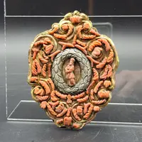 COPPIA DI PLACCHE DEVOZIONALI TRAPANI DELLA FINE DEL XVII SECOLO INIZI DEL XVIII SECOLO