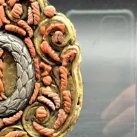 COPPIA DI PLACCHE DEVOZIONALI TRAPANI DELLA FINE DEL XVII SECOLO INIZI DEL XVIII SECOLO