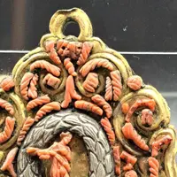 COPPIA DI PLACCHE DEVOZIONALI TRAPANI DELLA FINE DEL XVII SECOLO INIZI DEL XVIII SECOLO