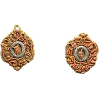 COPPIA DI PLACCHE DEVOZIONALI TRAPANI DELLA FINE DEL XVII SECOLO INIZI DEL XVIII SECOLO