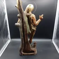 LARGE SCULPTURE I POLYCHROME TERRACOTTA FROM THE LATE XVII EARLY XVIII CENTURY