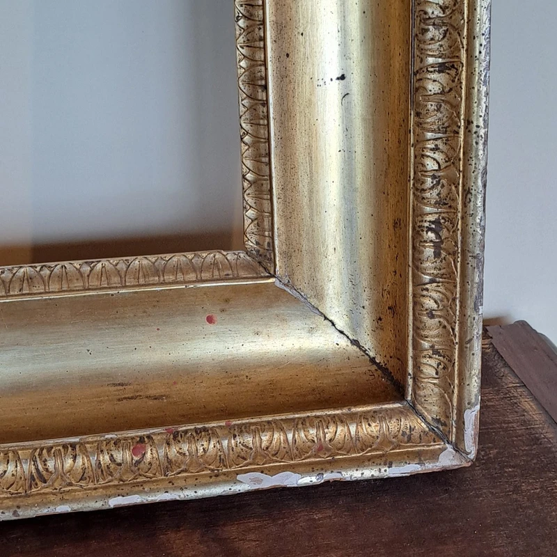 CORNICE IN LEGNO DORATO SICILIA FINE XVIII SECOLO INIZI XIX SECOLO