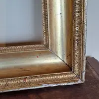 CORNICE IN LEGNO DORATO SICILIA FINE XVIII SECOLO INIZI XIX SECOLO