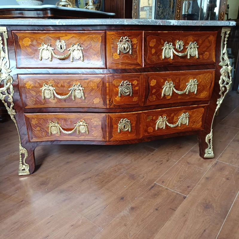 COMO' LUIGI XV " TOMBEAU " SIGNÉ JEAN-BAPTISTE FROMAGEAU 1743-1793