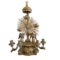 Wooden devotional altar carved and gilded with pure gold