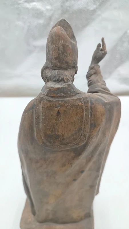 terracotta sculpture 18th century-Saint Petronius Emilian school (ITALY) h.42 cm