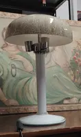rara e grande  lampada da tavolo   in vetro di  Murano , fine anni 70 , design stile mazzega/Na