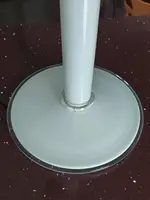 rara e grande  lampada da tavolo   in vetro di  Murano , fine anni 70 , design stile mazzega/Na