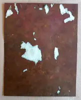 Antico dipinto su rame-SAN CARLO BORROMEO -Scuola italiana XVII secolo