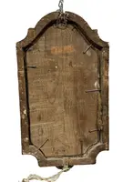 Pair of antique giltwood wall mirror frames, 18th century.