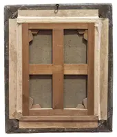 Portrait d'une jeune noble dame - Huile sur toile sous cadre doré - Louis XV