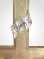 Crucifix with Christ in Ivory within gilded frame - 18th century