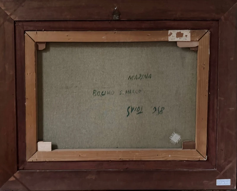 VIRGILIO GUIDI - St. Mark's Basin in Venice 1958 -