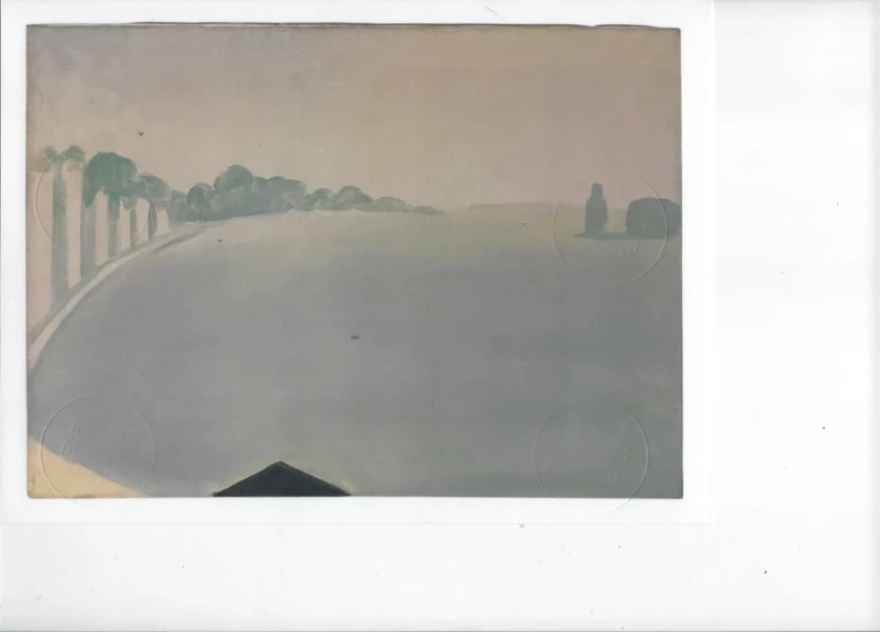 VIRGILIO GUIDI - St. Mark's Basin in Venice 1958 -