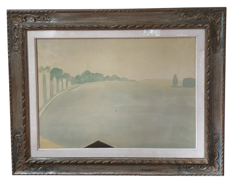 VIRGILIO GUIDI - St. Mark's Basin in Venice 1958 -