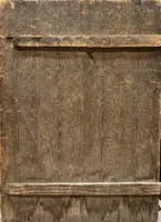 Peinture ancienne sur panneau "La vision du prophète Ezekiel", école ferraraise, maniérisme