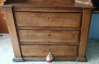 Meuble de sacristie ancien 18ème siècle