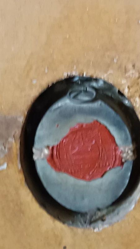 Reliquiario in legno dorato XVIII secolo -   reliquia Santa Lucia H.43 CM