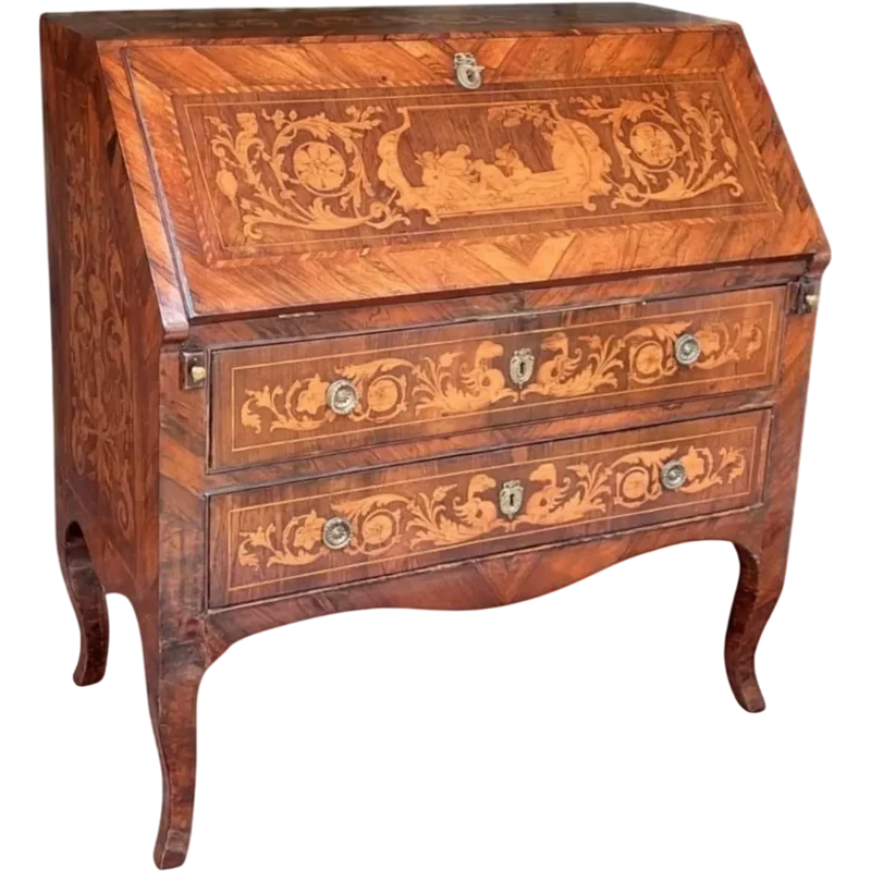 Inlaid flap -meta' XVIII century Tuscany