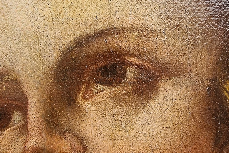 Olio su tela fine 600 San Giovanni Evangelista