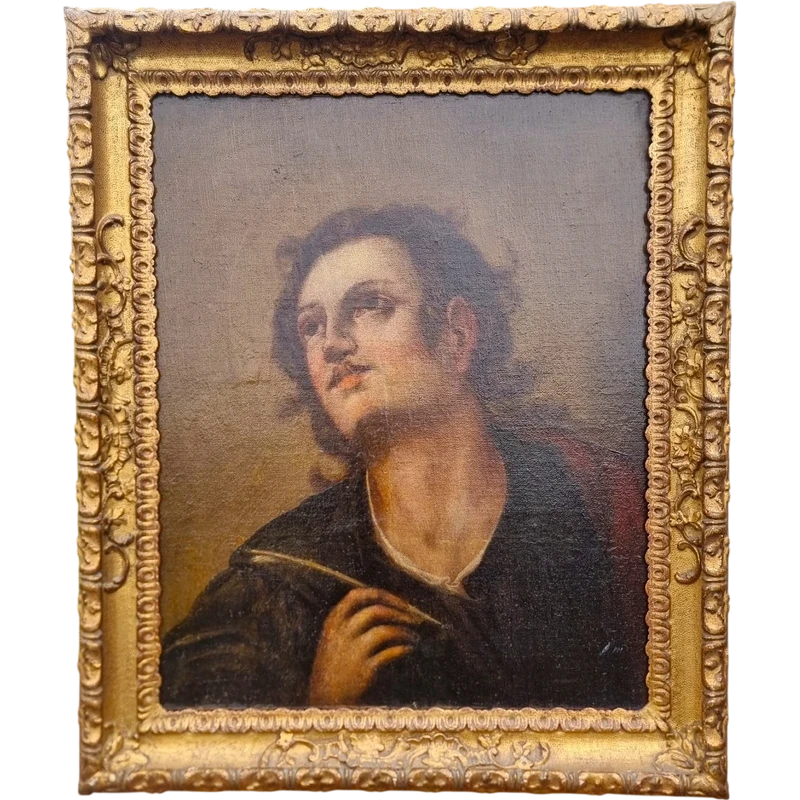 Olio su tela fine 600 San Giovanni Evangelista