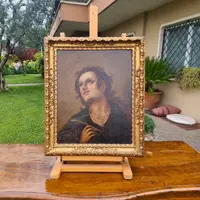 Olio su tela fine 600 San Giovanni Evangelista