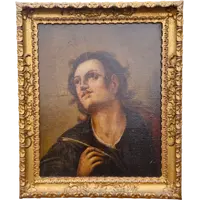 Olio su tela fine 600 San Giovanni Evangelista