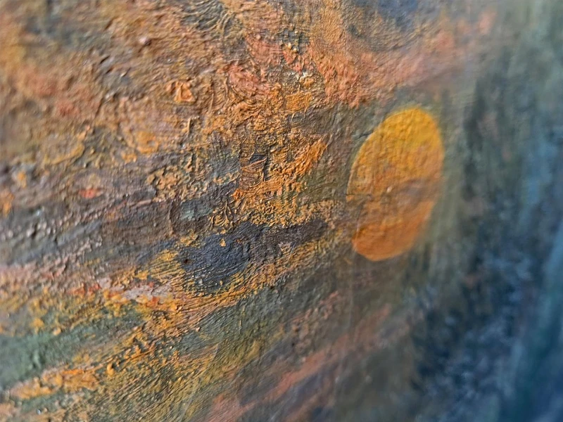 Paesaggio Notturno con Neve