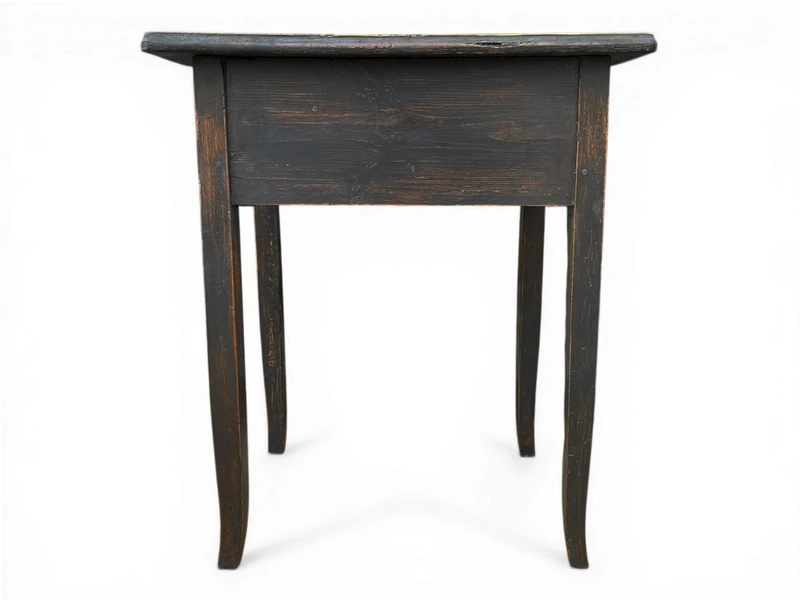 Table basse en sapin des Alpes vers 1850