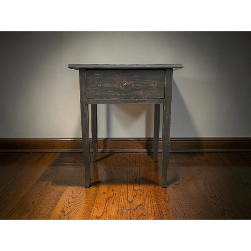 Table basse en sapin des Alpes vers 1850